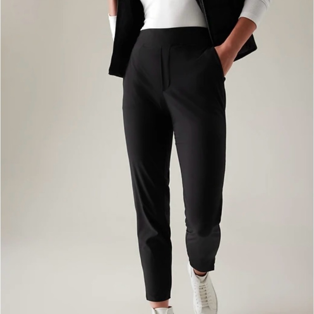 Like New Black Athleta Brooklyn Ankle Pant Size 0